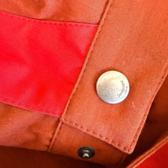 SAINT LAURENT JACKET IN COTTON COGNAC - Picture 9 of 17